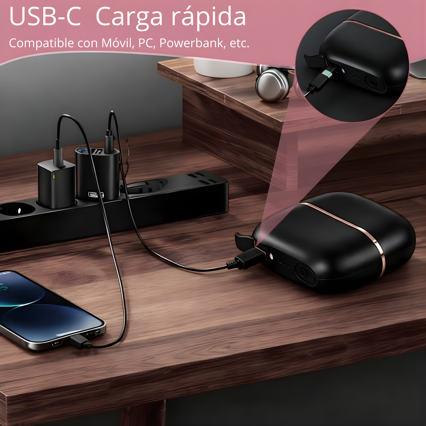 Peine Alisador Portátil